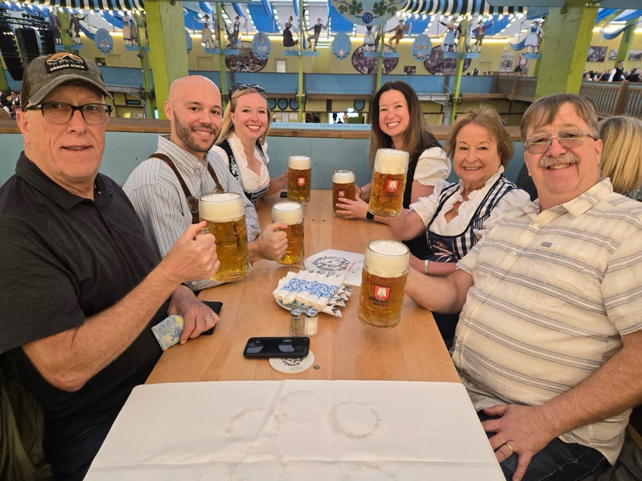 Enjoying Oktoberfest